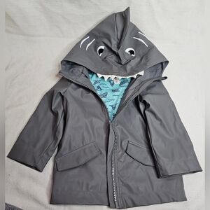 Cat & Jack Gray Shark Raincoat